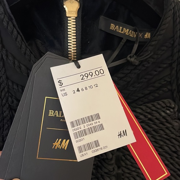 Balmain x H&M dress size 4 - Picture 3 of 5